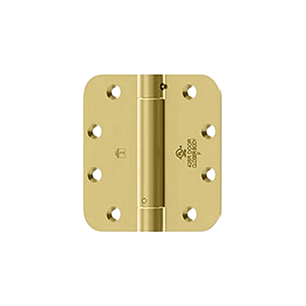 HAGER - 1752 - Full Mortise Residential Spring Hinge - 5/8 Inch Round Corners 4 Inch by 4 Inch