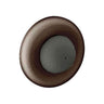 HAGER - 232W - Convex Wall Stop - Concealed Mounting with Rubber Stop - 2-7/16" Diameter - 1" Projection
