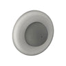 HAGER - 232W - Convex Wall Stop - Concealed Mounting with Rubber Stop - 2-7/16" Diameter - 1" Projection