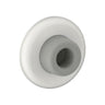 HAGER - 236W - Concave Wall Stop - Concealed Mounting - Rubber Stop - 2-7/16 Inch Diameter - 1 Inch Projection