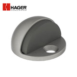 HAGER - 241F - Dome Stop - Low - Die Cast Brass
