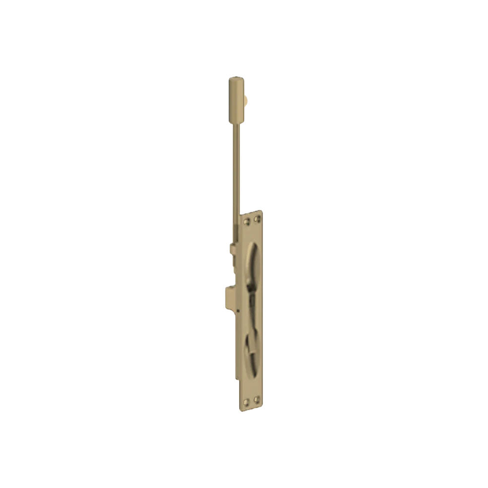 HAGER - 282D - Brass Manual Flush Bolt - 12 Inch Rod Length