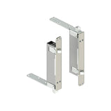 HAGER - 291D - Automatic Flush Bolt - 1/2 Inch Square Bolt Head - 15/16 Inch by 2-1/4 Inch Mortise Strike