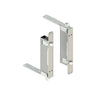 HAGER - 291D - Automatic Flush Bolt - 1/2 Inch Square Bolt Head - 15/16 Inch by 2-1/4 Inch Mortise Strike