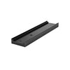 HAGER - 297B - Aluminum Mounting Bracket - 5/8" Stop Height - 3" (76 mm) or Greater Soffit Width - Black
