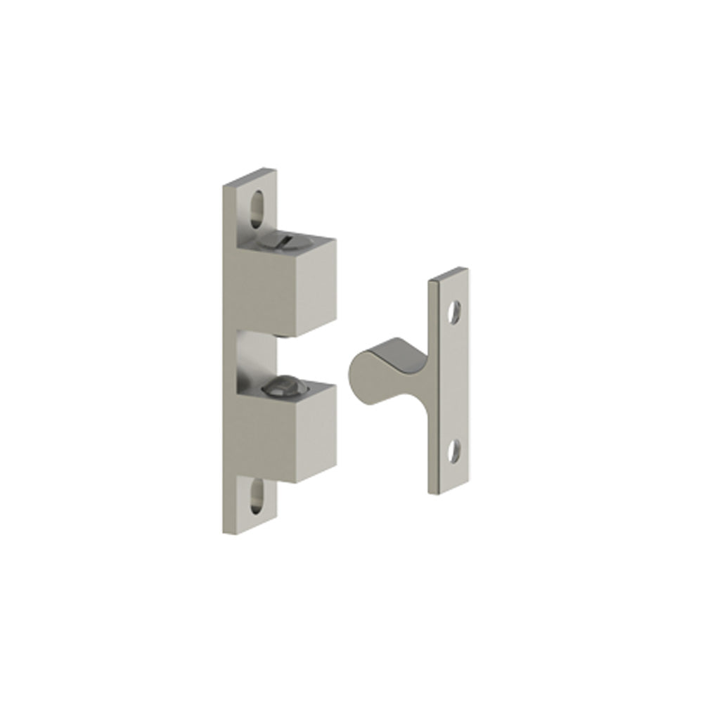 HAGER - 323S - Three-Way Ball Catch - Satin Chrome