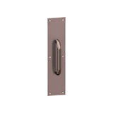 HAGER - 33G - Round Pull Plate with 8 Inch CTC - Square Corner