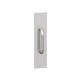 HAGER - 33G - Round Pull Plate with 8 Inch CTC - Square Corner