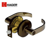 HAGER - 3553 - Entrance / Office Cylindrical Lock - 6 Pin - Grade 2