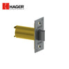 HAGER - 3967 - Privacy Spring Latch with 2-3/8" Backset - Satin Chrome