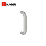 HAGER - 3G - Round Door Pull with 2-1/4" Projection - Satin Stainless Steel