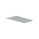 HAGER - 428S - Saddle Threshold - 8 Inch by 1/4 Inch - Milled Aluminum