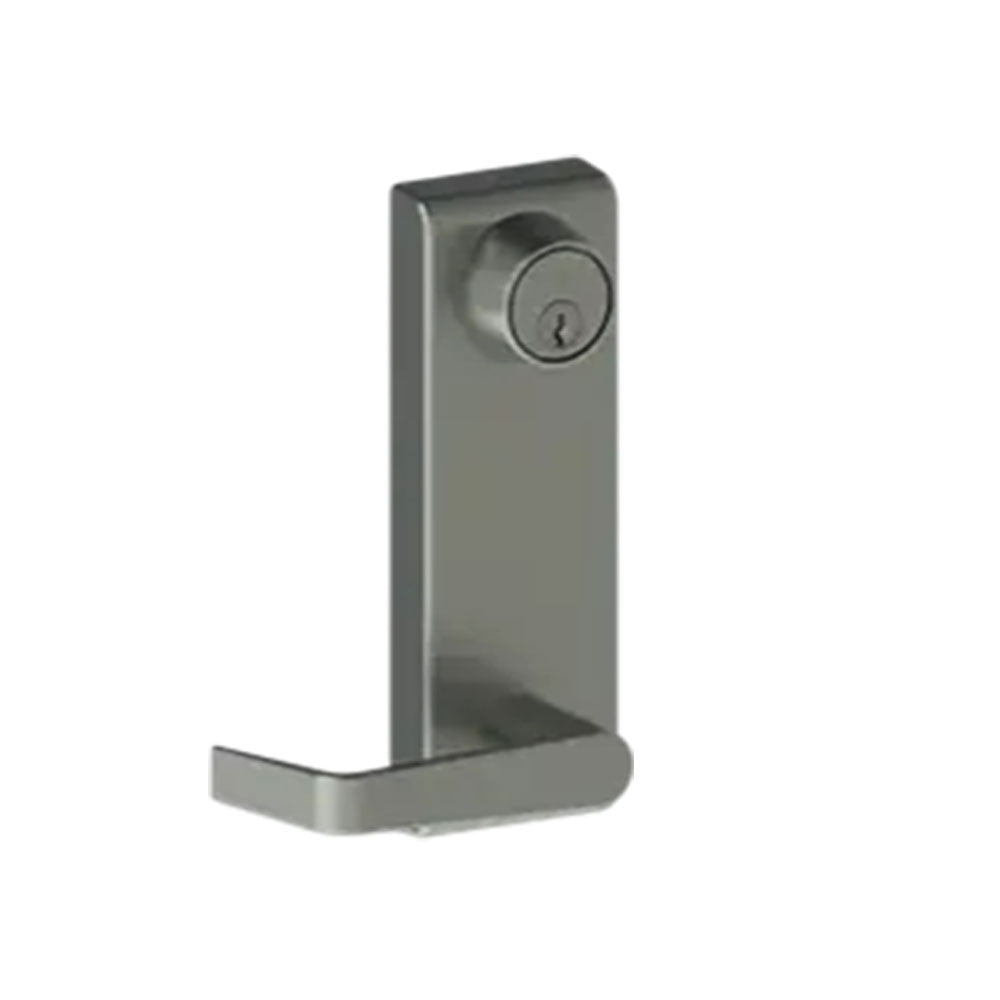 HAGER - 47CE WTN LHR ALM - 4700 Series Exit Device Trim - Cylinder Escutcheon Classroom Lever - Less Core Withnell Design - Left Hand Reverse Grade 1 - Aluminum-689