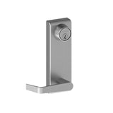 HAGER - 47CE WTN LHR ALM - 4700 Series Exit Device Trim - Cylinder Escutcheon Classroom Lever - Less Core Withnell Design - Left Hand Reverse Grade 1 - Aluminum-689