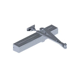 HAGER - 5200-MLT - Surface Closer Push or Pull Side Tri Mount Mounting - Size 1 to 6 Adjustable - Non-Handed - Grade 1 - Aluminum