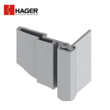 HAGER - 780-045HD - Heavy Duty Half Surface Continuous Geared Hinge with Electric Power Transfer (EPT)