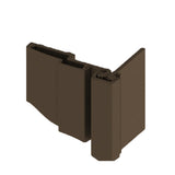 HAGER - 780-045HD - Heavy Duty Half Surface Continuous Geared Hinge with Electric Power Transfer (EPT)