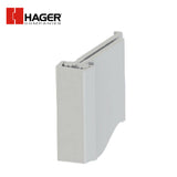 HAGER - 780-124HD - Heavy Duty Concealed Leaf Continuous Geared Hinge with Electric Through-Wire (ETW) - 4 Wire