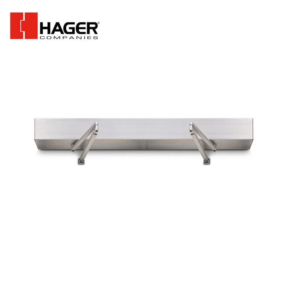 HAGER - 8319 - Low Energy Power Operator for Double Door Openings - Non-Handed - Push Side Mount