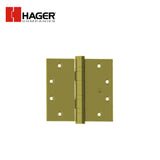 HAGER - BB1199 - Full Mortise Ball Bearing Hinge - 5 Knuckle