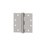 HAGER - EC1100 - Full Mortise Plain Bearing Hinge - 4.5 Inch by 4.5 Inch - 5 Knuckle - Oil Rubbed Bronze