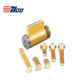 ILCO - 15996EA - Universal KIK / KIL Cylinder - 6-Pin - Schlage C123 Keyway - Zero Bitted - 26D-Satin Chrome