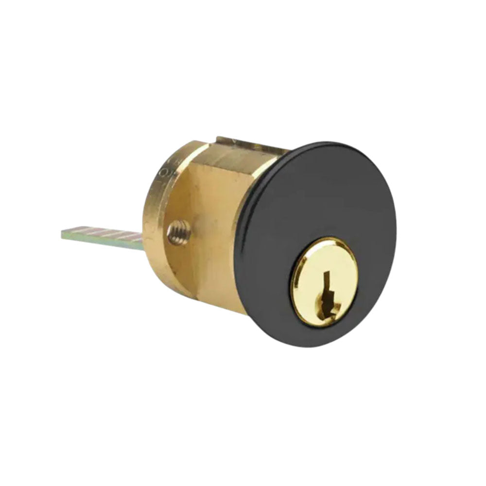 ILCO - 7075 - RIM Cylinder - 5 Pin - 1 1/8" - Schlage C - KA2 - 10B-Oil Rubbed Bronze - Grade 1