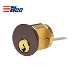 ILCO - 7075 - RIM Cylinder - 1 1/8" - 5 Pin - Schlage C - KA - Dark Bronze - Grade 1