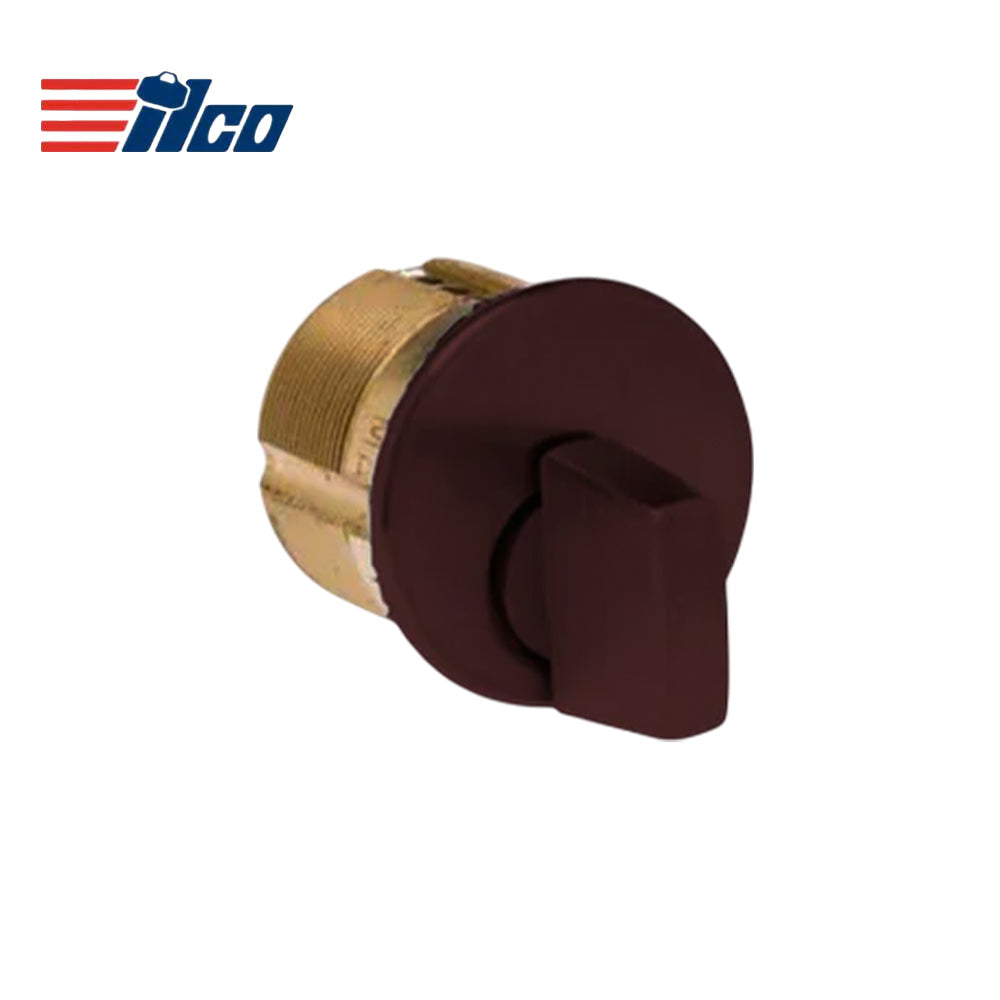 ILCO - 7161 - Turnknob Mortise Cylinder - 1" - Adams Rite Cam - 10B-Oil Rubbed Bronze - Grade 1