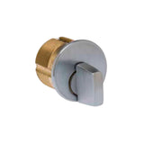 ILCO - 7161 - Turnknob Mortise Cylinder - 1" - Adams Rite Cam - 26D-Satin Chrome - Grade 1