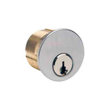 ILCO - 7205 - Mortise Cylinder - 5 Pin - 1 1/4" - Schlage C - Standard Cam - KD - 26D - Satin Chrome - Grade 1