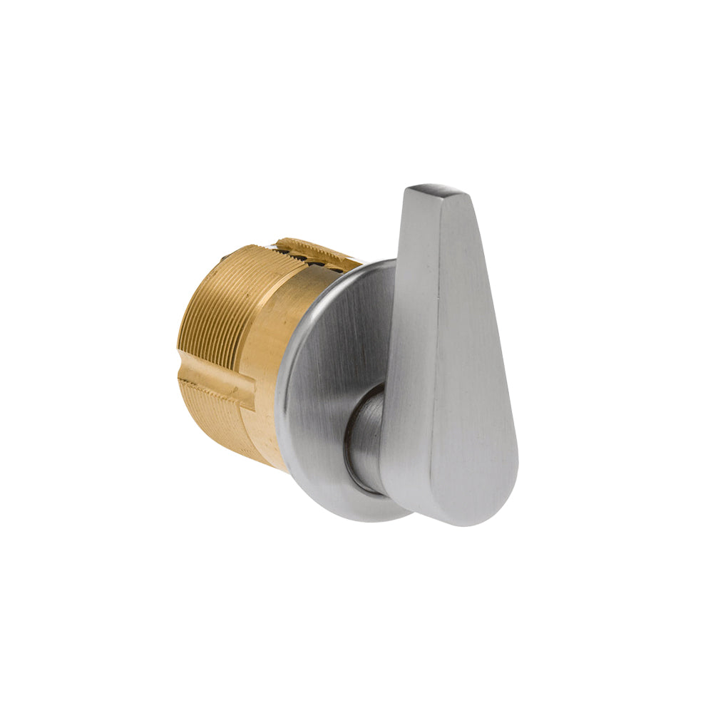 Ilco ADA-7181TK1-26D Turn Knob Mortise Cylinder - 1-1/8 - Standard Cam 863G - 26D - Satin Chrome