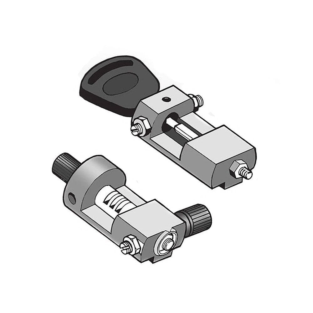 ILCO Tibbe Jaw for Ford for Silca Twister II Tubular Key Machine