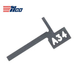 ILCO - Silca A34 Adapter 03J / 19J Clamp For Futura Machines