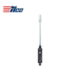 ILCO - Flush Bolt - 5/8" Throw - 1/8" Offset - 16" Rod - BLK - Black - Grade 1