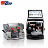 ILCO Futura M400 New Gen Electronic Key Cutting Machine Bundle with Bravo III with EZ-Jaw Semi-Automatic Key Duplicator