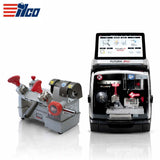 ILCO Futura M400 New Gen Electronic Key Cutting Machine Bundle with Flash Mobile Battery Operated Key Duplicator