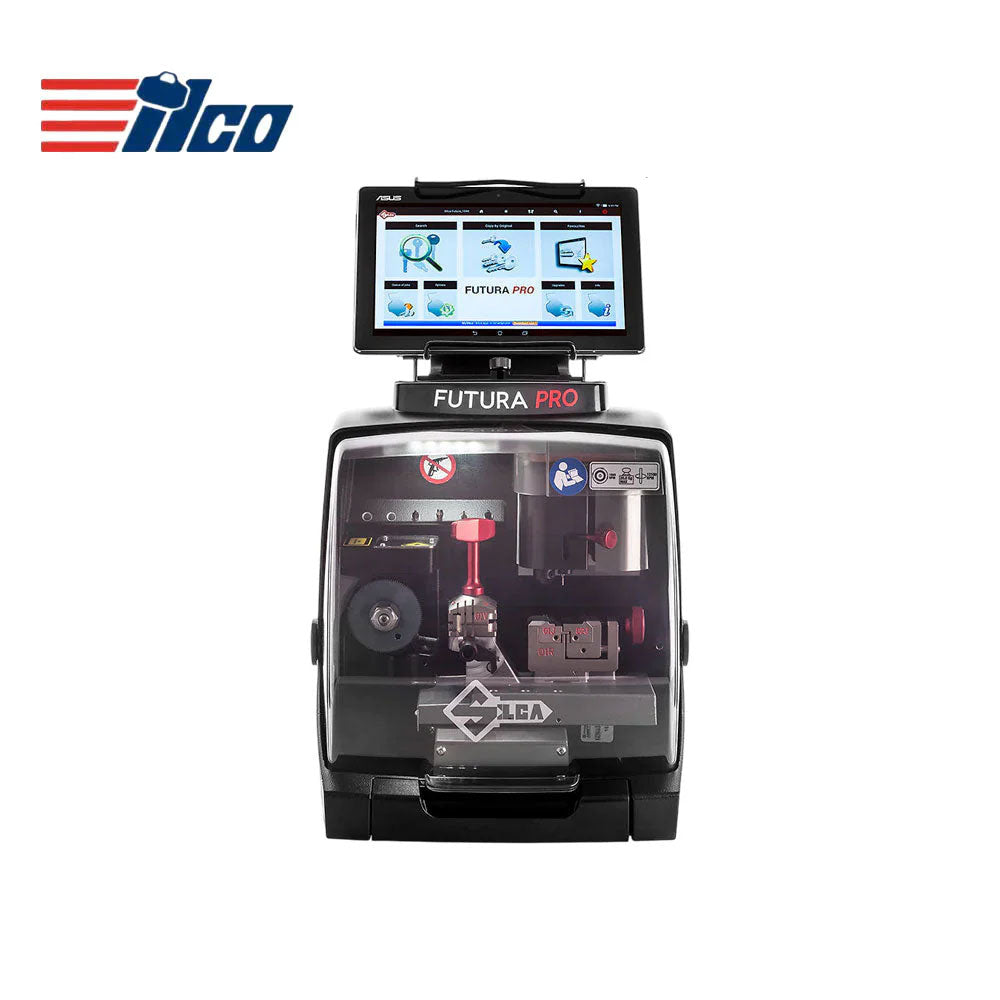 ILCO Futura Pro and Free Rekord Pro S Key Cutting Machine - Electronic and Manual Solutions for Flat, Laser, Dimple & Cruciform Keys