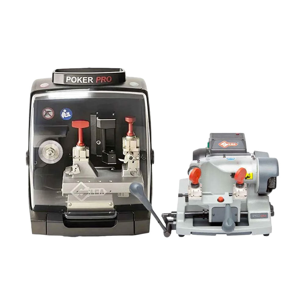 ILCO Poker Pro Automatic Key Cutting Machine with Speed 044 Semi-Automatic Duplicator Machine