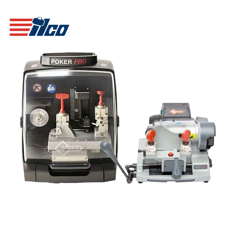 ILCO Poker Pro Automatic Key Cutting Machine with Speed 044 Semi-Automatic Duplicator Machine