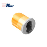 ILCO - R28107 - 1 3/8 - SFIC Small Format IC Core - Thin Head Mortise Housing - Falcon/Saflok Clover Cam - 6/7-Pin - Satin Chrome Finish