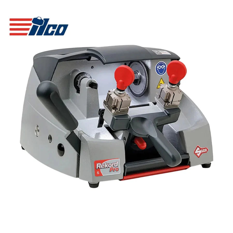 ILCO Rekord Pro S User-friendly Key Cutting Machine with FREE 2 Packs of 250 SC1 Key Blanks