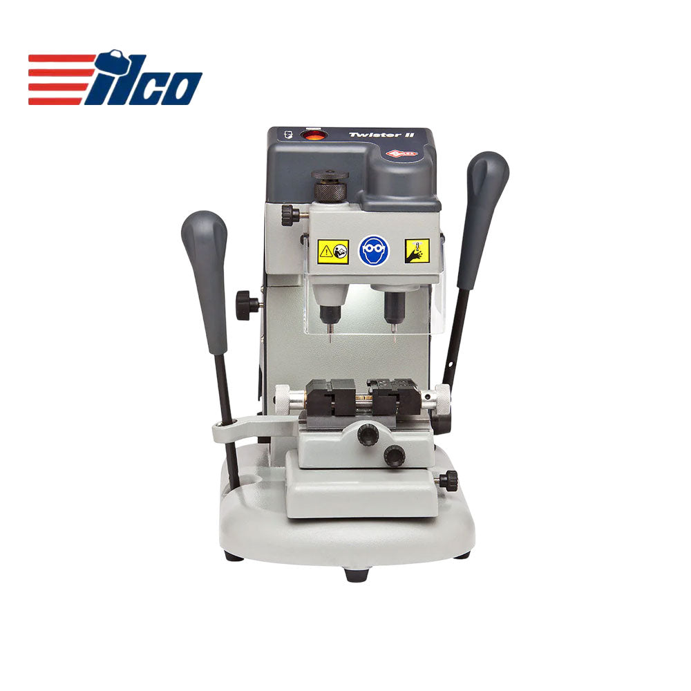 ILCO Twister II Automotive High Security & Flat Dimple Keys Manual Duplicator Machine (Discontinued)