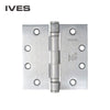 Ives 5BB1 Ball Bearing Full Mortise Hinge - 4.5X4.5 Inch - 5-Knuckle