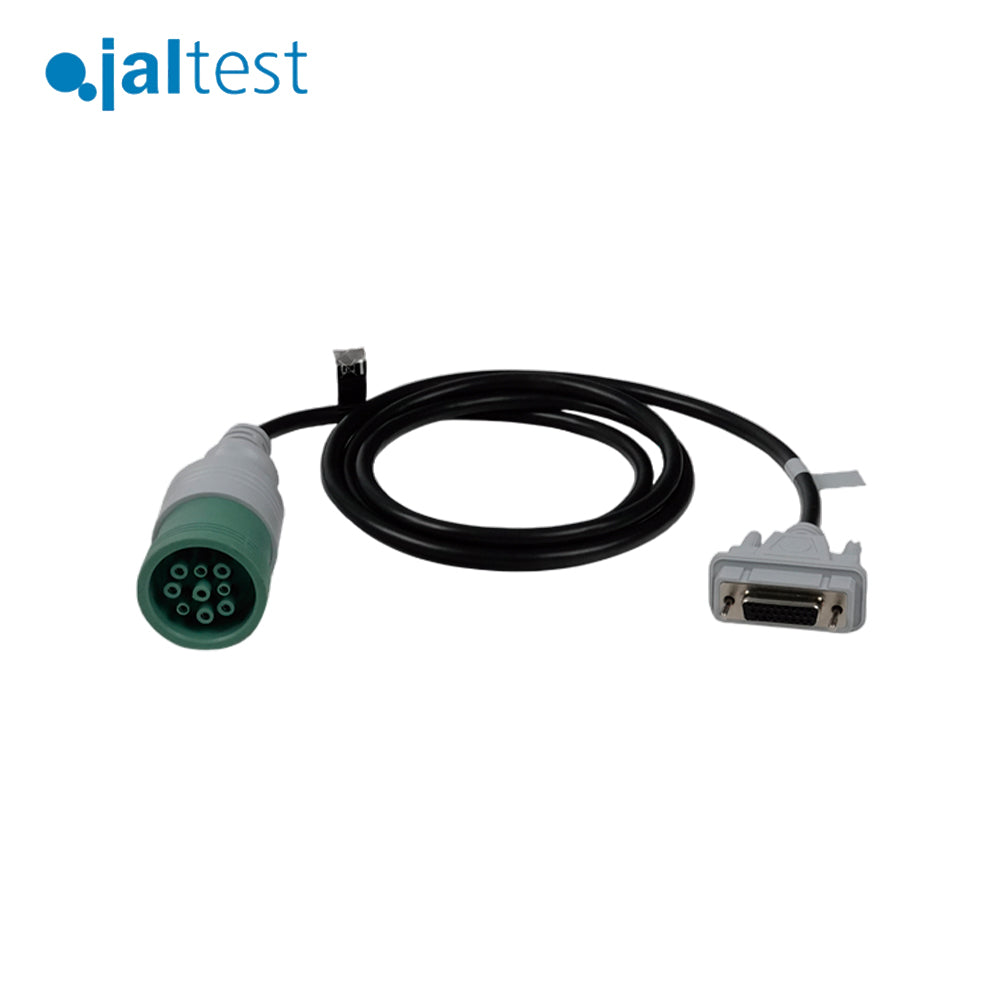 Jaltest JDC227.9 Deutch Type 2 Green Diagnostics Cable with 16 Pins - RP1210