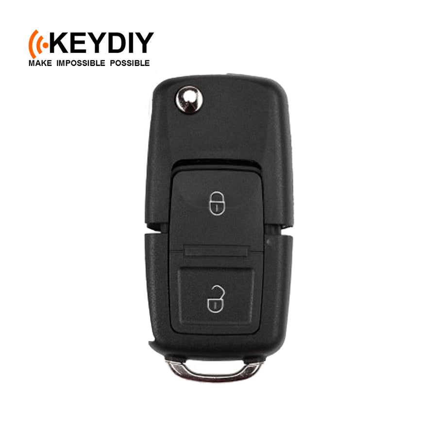 KEYDIY Remote Flip Key Blank - VW Style 2B (B01-2)