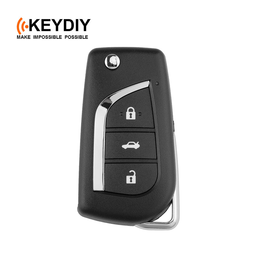 KEYDIY Remote Flip Key Blank - Toyota Style 3B (B13)
