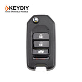 KEYDIY Remote Head Key for New Honda W/transponder PCF7947 3+1 B (NB10-4)