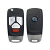 KEYDIY - Audi Style - 4 Buttons Universal Flip Remote Key (NB27-3+1)