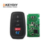 KEYDIY Toyota Style 4 Buttons Smart Key - 8A Chip (TB01-3+1)